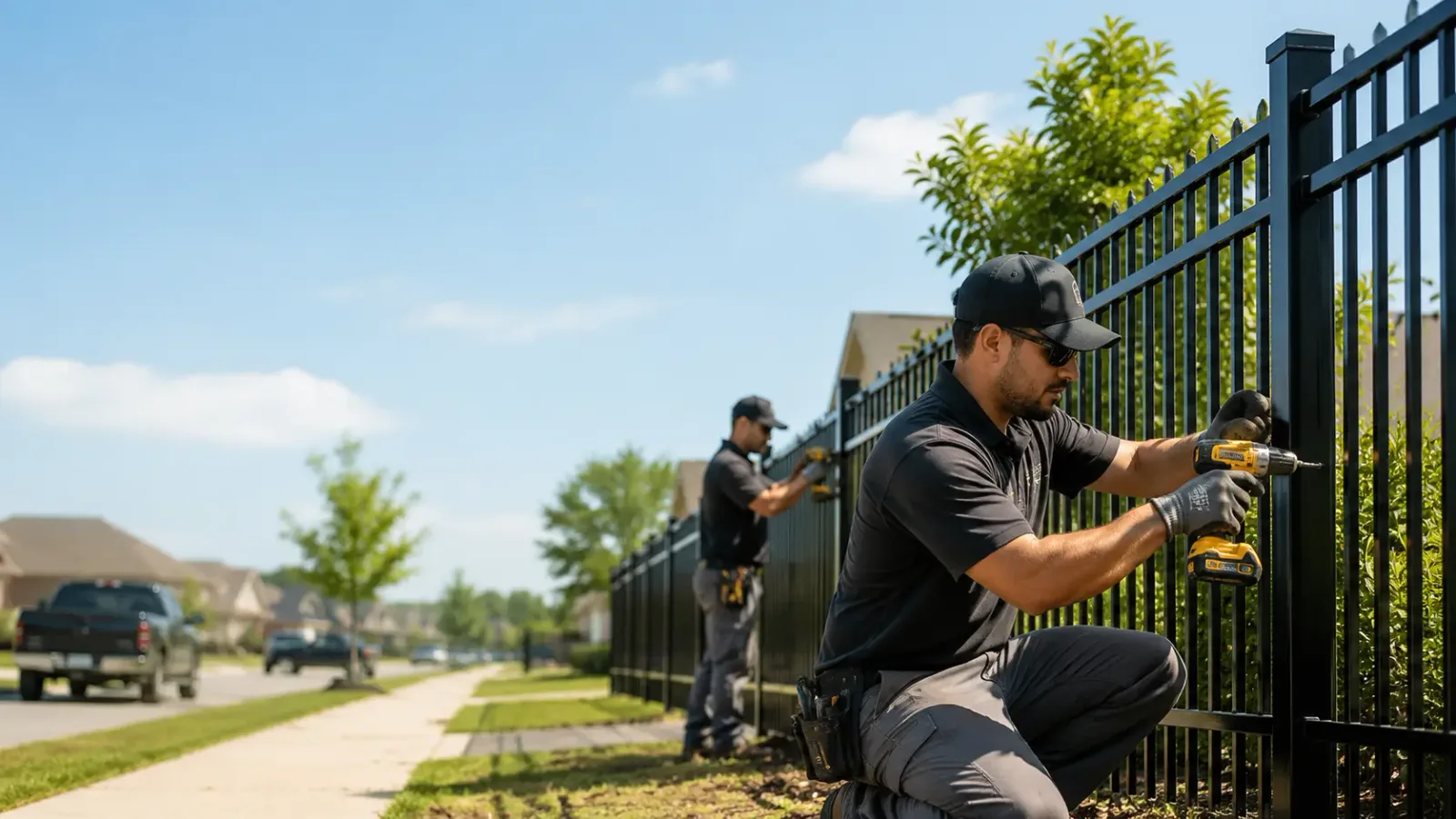 Metal Fence Installation in Marquette, KS